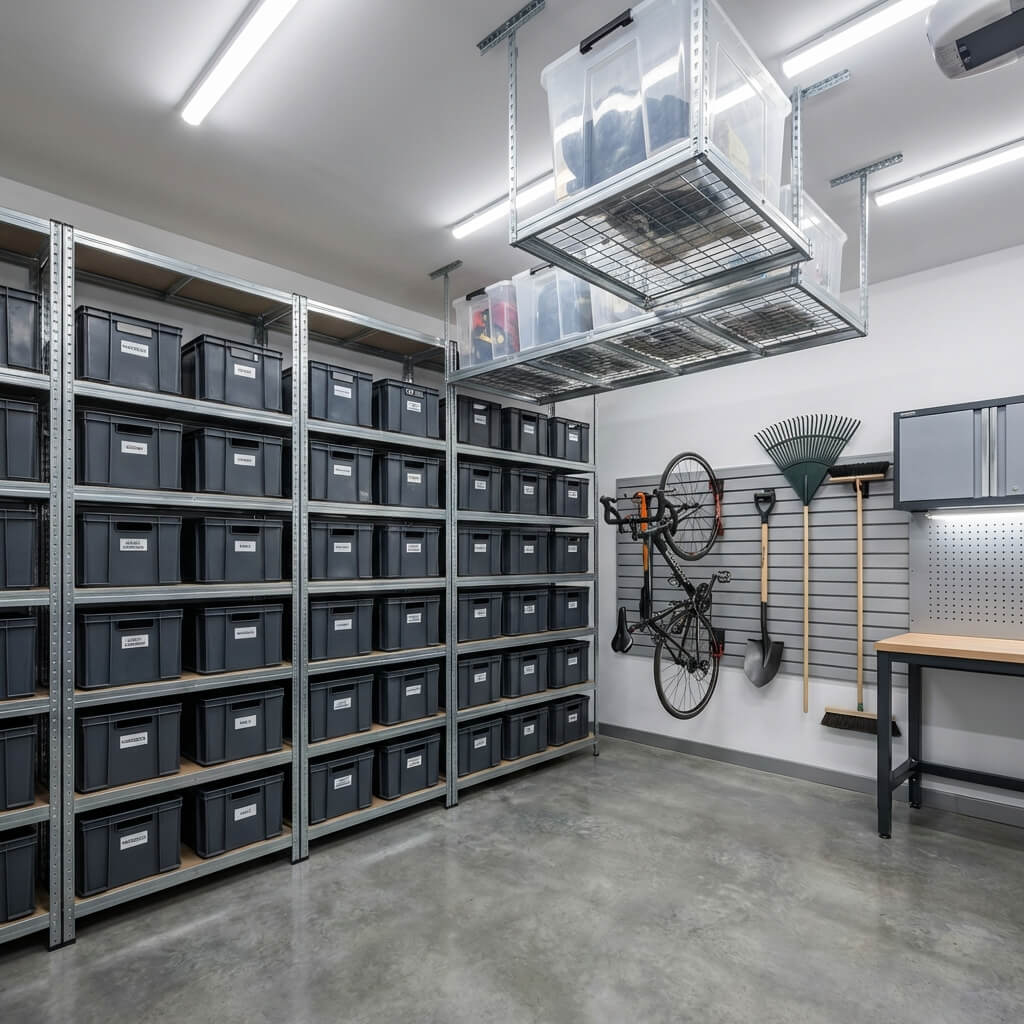 Organizacja garażu - od rupieciarni do Pit Stopu Formuły 1