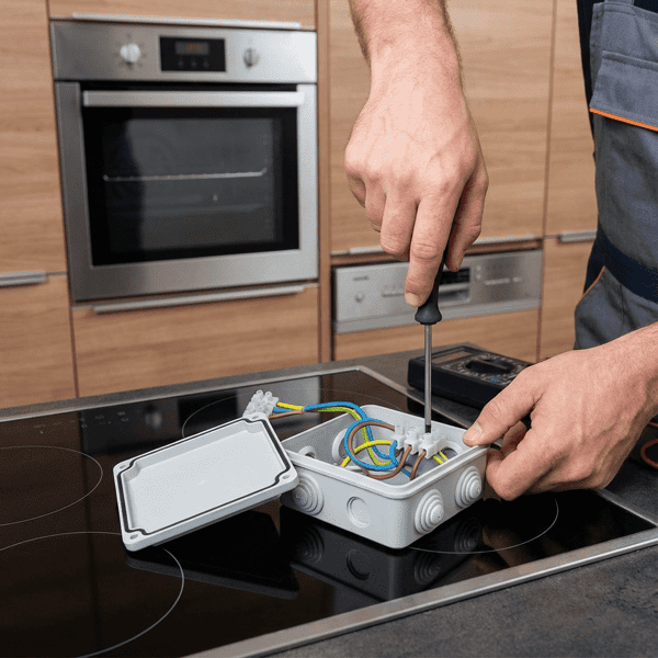Podłączanie AGD w kuchni - zmywarka, piekarnik, płyta indukcyjna