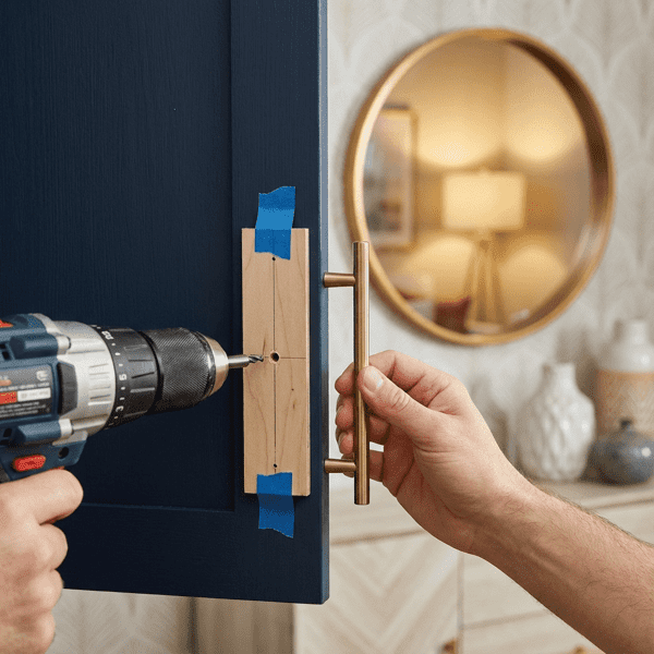 Detale które tworzą klimat - lustra, uchwyty i wieszaki