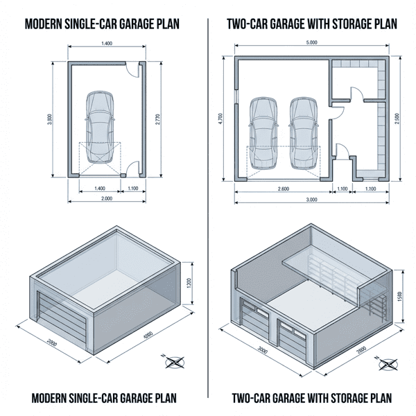 Budowa garażu część 2 - wybór idealnego projektu