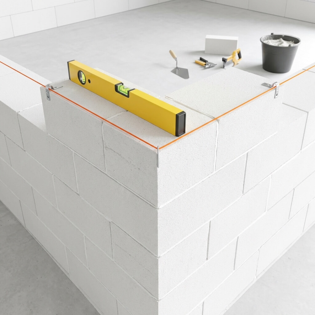 Sztuka murowania ścian – jak nie wybudować krzywej wieży?