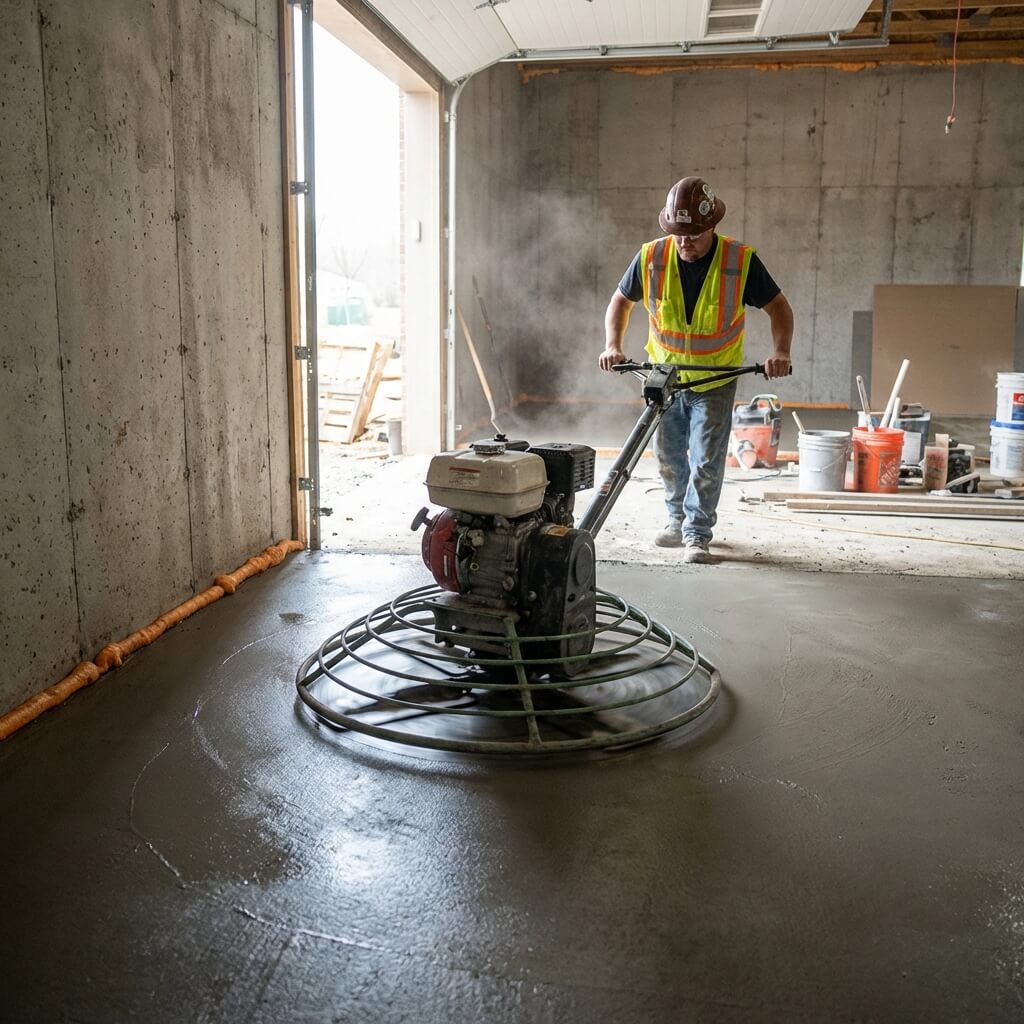 Posadzka w garażu - wylewka, dylatacja i spadki