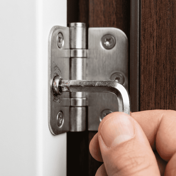 Montaż skrzydła i klamki – wielki finał: precyzja zegarmistrza