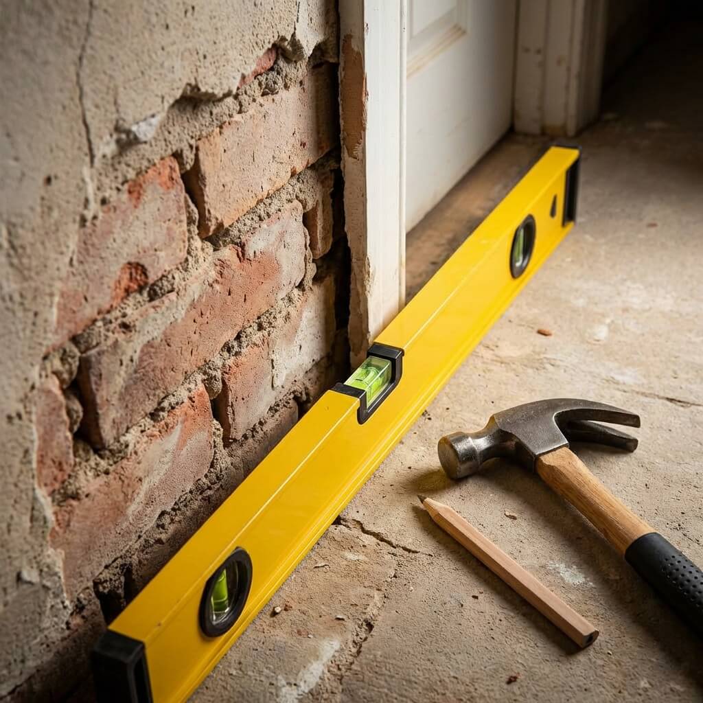 Pion ściany przy drzwiach: dlaczego ościeżnica regulowana nie wybacza błędów