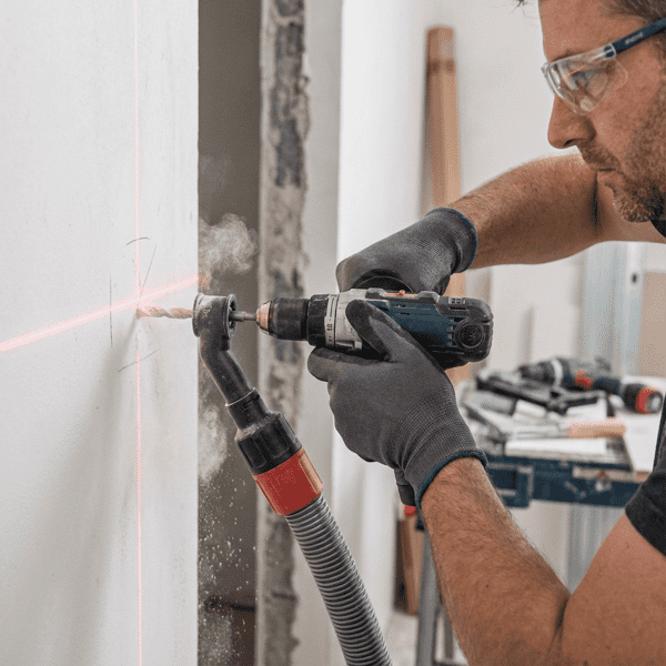 Wiercenie w ścianach – jak powiesić obraz i nie trafić w kabel?